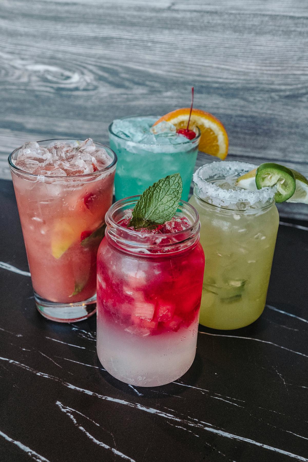 Blackfinn signature cocktails.