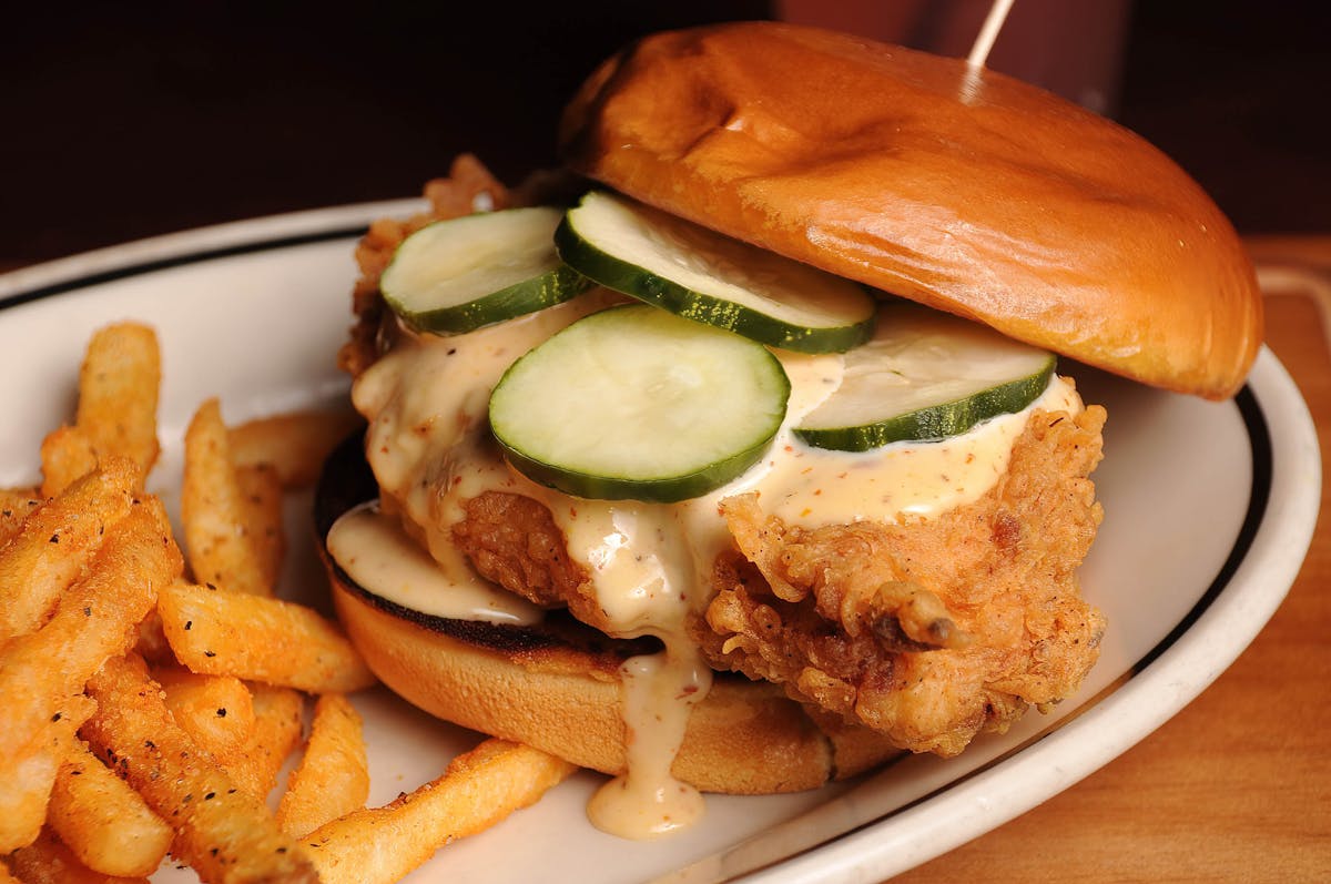 The Bama Buttermilk Chicken Sandwich at Blackfinn, $16.99.